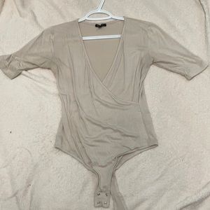 Dynamite crème bodysuit